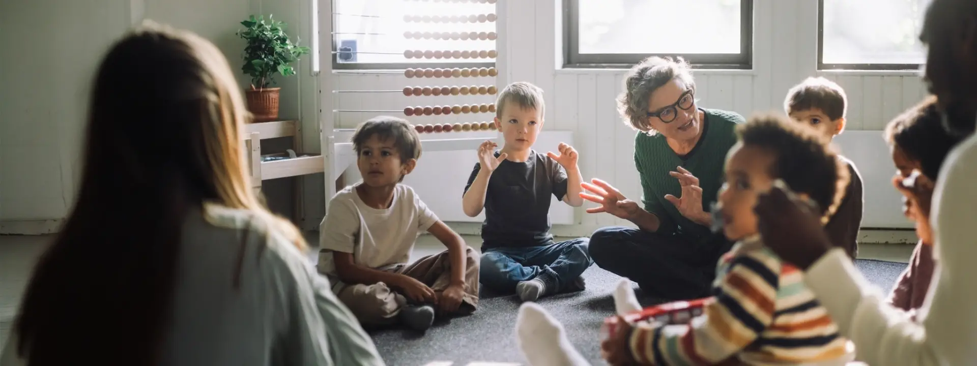 Kids Money Preschool Banner